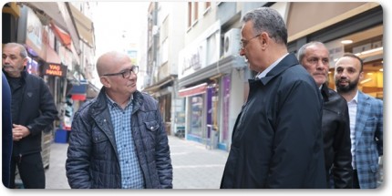 İlkadım'da Caddelerine Yeni Aydınlatma